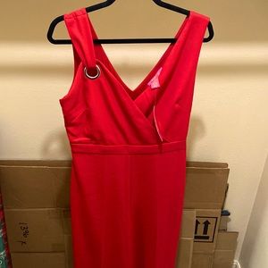 Red Jumpsuit Size 8 by Catherine Malandrino